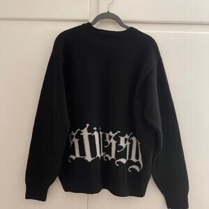 Stussy Knit Sweater Black RARE 🌀